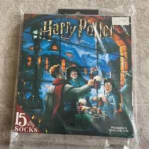 Harry Potter 15 days of socks Advent Calendar